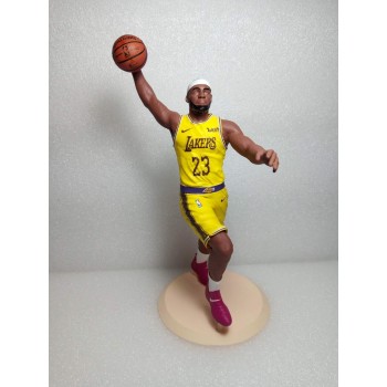 20cm handmade Figure LeBron James LA Lakers edition